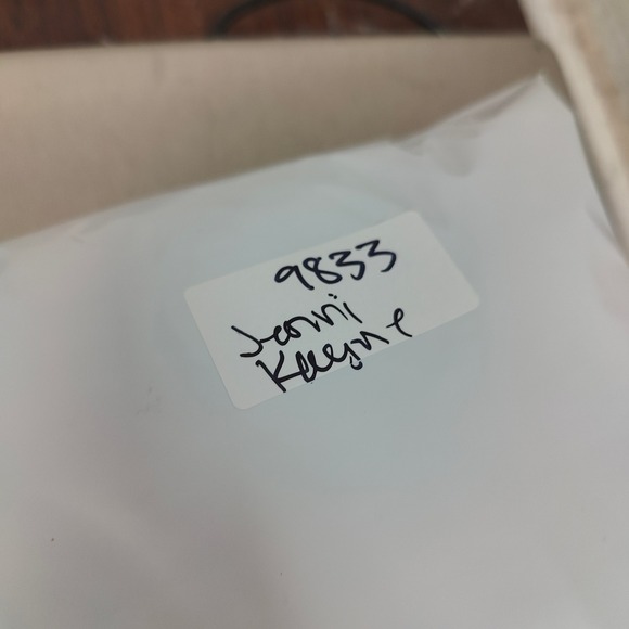 Jenni Kayne Everyday Sweater Womens XS Cream Tan Stripe Wool Cashmere Blend - Picture 8 of 8